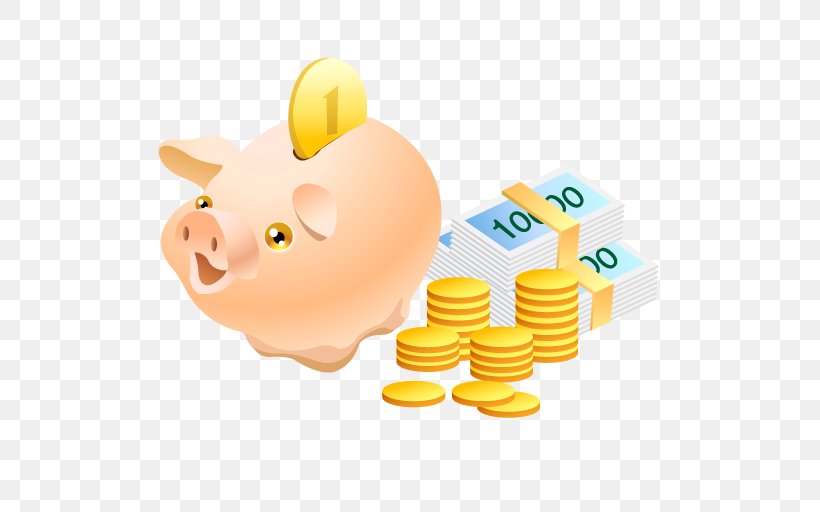 Money Pig Piggy Bank Saving, PNG, 512x512px, Pig, Bank, Banknote, Coin, Finance Download Free