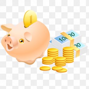 Piggy Bank - Money Pig Piggy Bank Saving PNG
