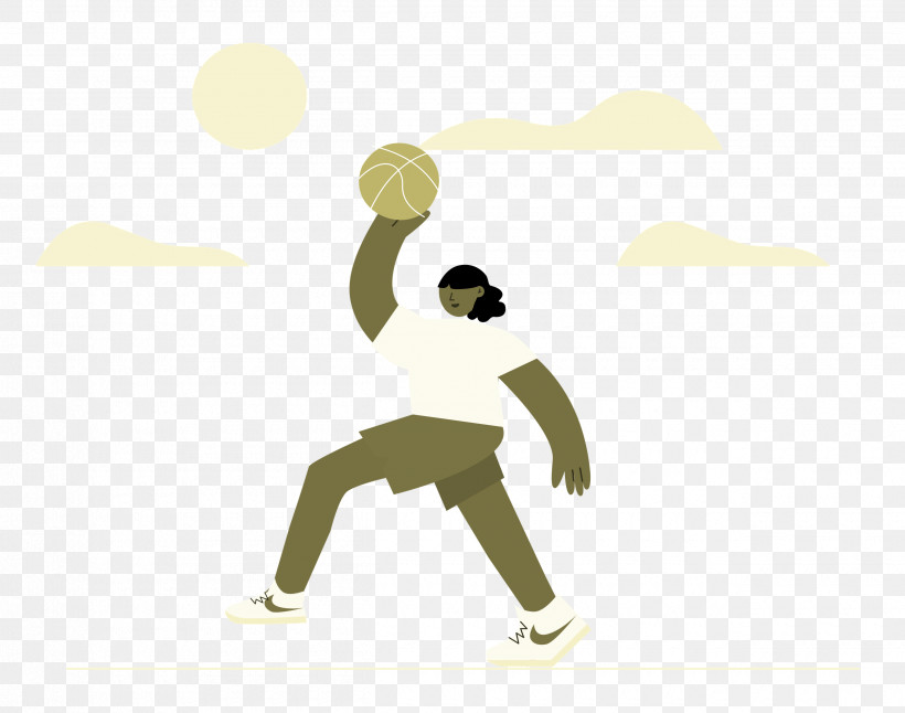 Basketball Outdoor Sports, PNG, 2500x1970px, Basketball, Baseball, Baseball Cap, Calligraphy, Cartoon Download Free