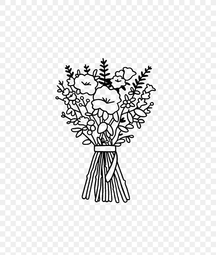 Drawing Illustration Line Art Flower Bouquet Clip Art, PNG, 800x970px, Drawing, Art, Blackandwhite, Coloring Book, Floral Design Download Free