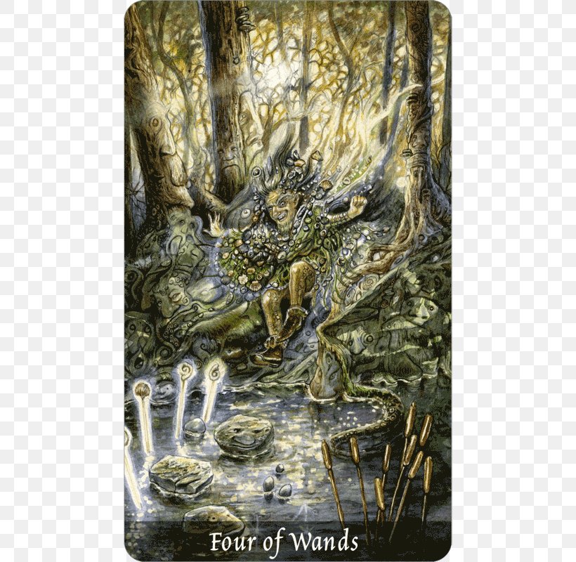 Ghosts & Spirits Tarot Four Of Wands, PNG, 600x800px, Tarot, Four Of Wands, Ghost, Playing Card, Review Download Free