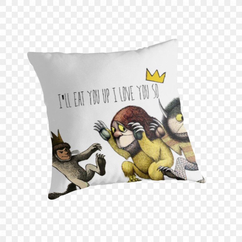 Where The Wild Things Are Throw Pillows Cushion Mostri Selvaggi In Mostra. Cinquant'anni Con Le Creature Di Maurice Sendak, PNG, 875x875px, Where The Wild Things Are, Cushion, Material, Maurice Sendak, Pillow Download Free