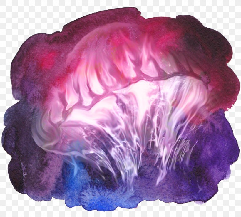 Watercolor Painting Jellyfish Poster Parade, PNG, 942x849px, Watercolor Painting, Feather, Jellyfish, Magenta, Painting Download Free