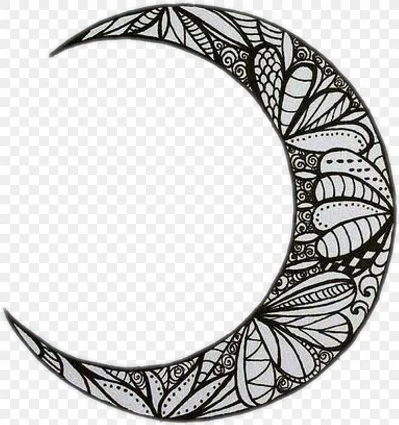Drawing Moon Art Crescent, PNG, 1024x1091px, Drawing, Aesthetics, Art, Blackandwhite, Crescent Download Free
