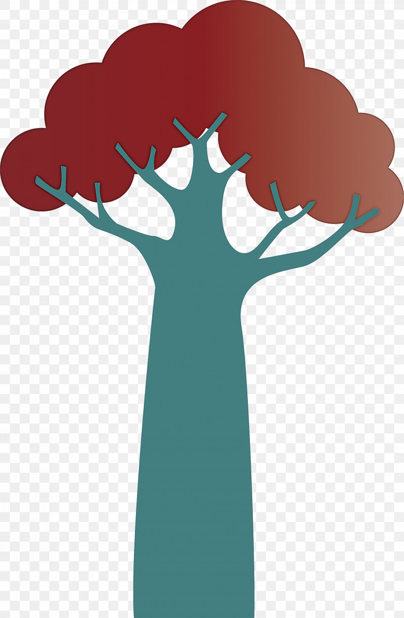 Drawing Abstract Art Cartoon Silhouette, PNG, 1960x3000px, Cartoon Tree, Abstract Art, Abstract Tree, Cartoon, Drawing Download Free