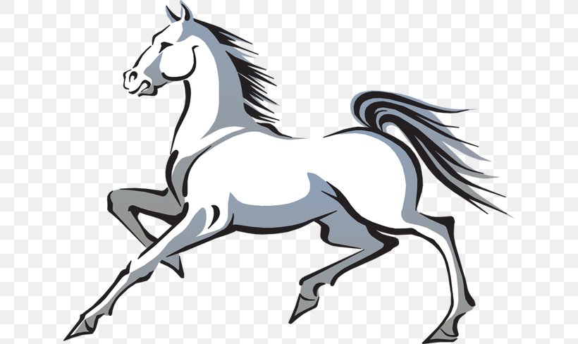 Horse Clip Art, PNG, 640x488px, Horse, Black And White, Bridle, Colt, Drawing Download Free