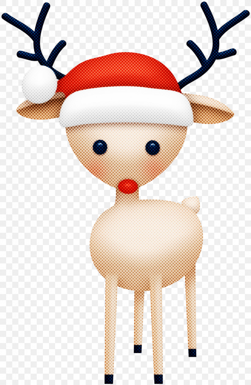 Reindeer, PNG, 835x1280px, Deer, Cartoon, Fawn, Reindeer Download Free