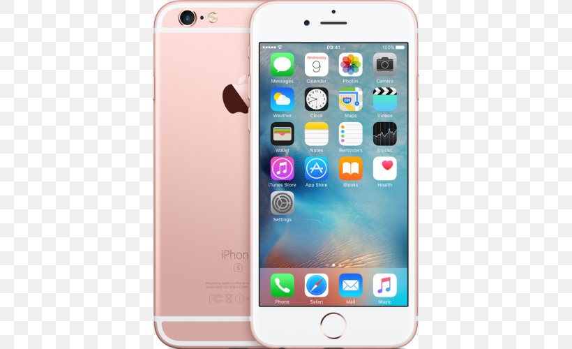 Apple IPhone 6s IPhone 6s Plus Rose Gold, PNG, 500x500px, Apple Iphone 6s, Apple, Att, Cellular Network, Communication Device Download Free