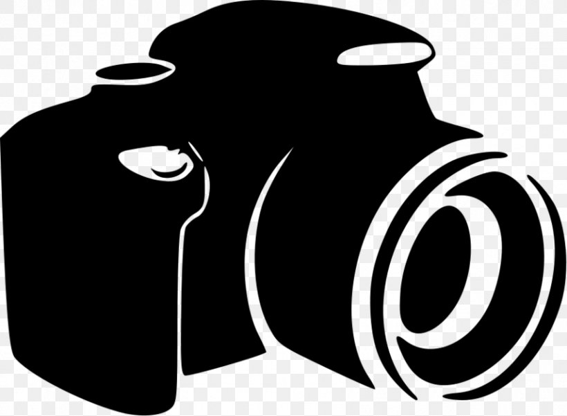 Camera Photography Clip Art, PNG, 855x627px, Camera, Black, Black And White, Digital Cameras, Digital Slr Download Free