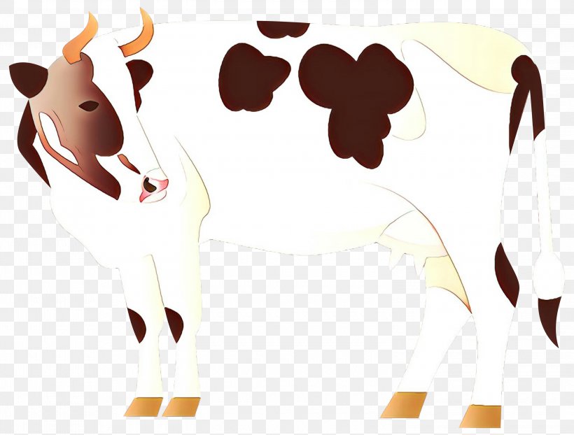 Dairy Cow Bovine Clip Art, PNG, 3000x2277px, Cartoon, Bovine, Dairy Cow Download Free