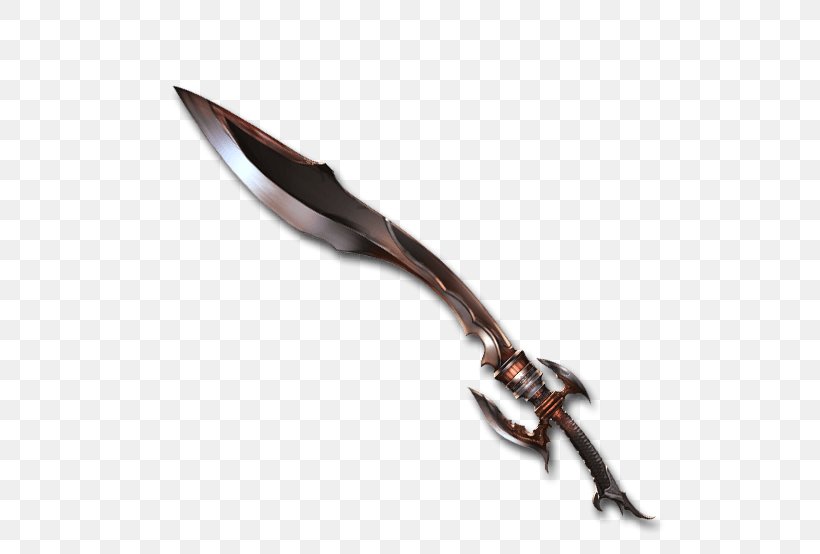 Knife Granblue Fantasy Ram-dao Weapon Sword, PNG, 640x554px, Knife, Blade, Cold Weapon, Collaboration, Dagger Download Free