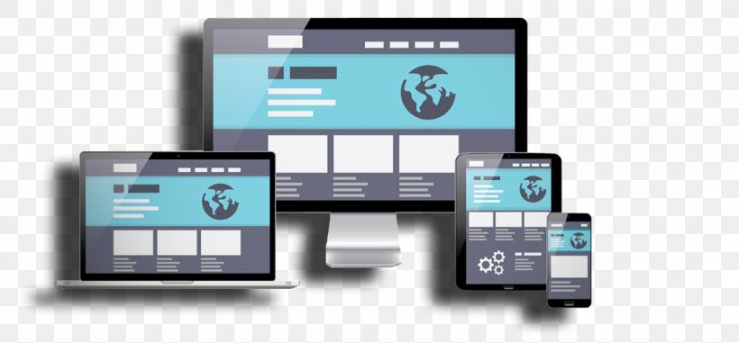 Responsive Web Design Web Development HTML, PNG, 1077x501px, Responsive Web Design, Brand, Communication, Display Device, Electronics Download Free