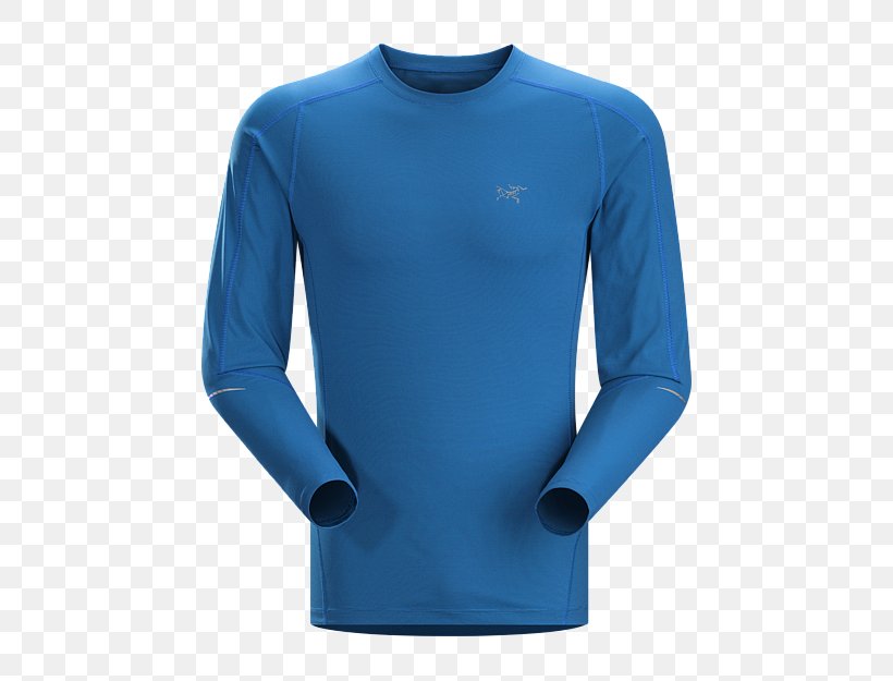T-shirt Sleeve Crew Neck Clothing, PNG, 450x625px, Tshirt, Active Shirt, Azure, Blue, Clothing Download Free