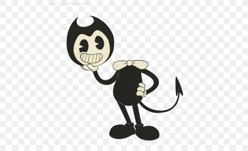 Bendy And The Ink Machine Cat Video Games Drawing, PNG, 500x500px, Bendy And The Ink Machine, Animated Cartoon, Art, Blog, Cartoon Download Free