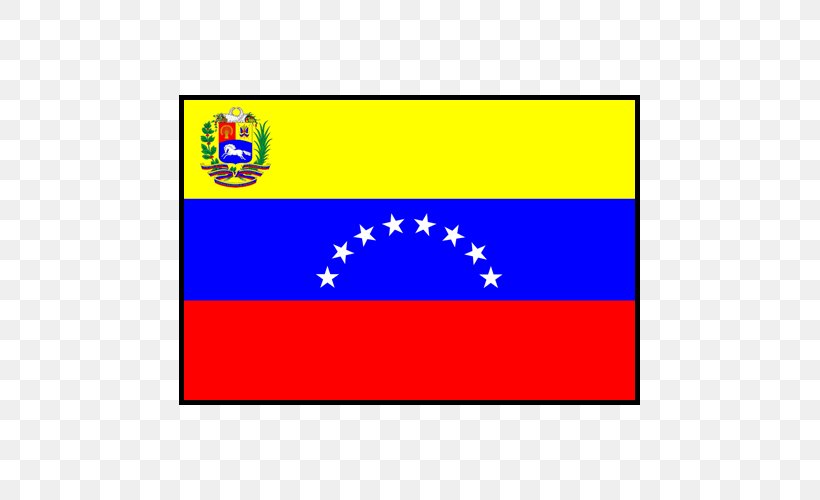 Flag Of Venezuela National Flag Gloria Al Bravo Pueblo, PNG, 500x500px, Flag Of Venezuela, Area, Coat Of Arms Of Venezuela, Flag, Flag Of Colombia Download Free