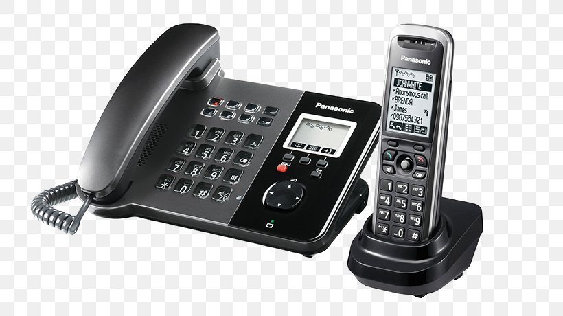 Panasonic KX-TGP550 Cordless Telephone VoIP Phone Digital Enhanced Cordless Telecommunications, PNG, 818x460px, Telephone, Answering Machine, Business Telephone System, Caller Id, Communication Download Free