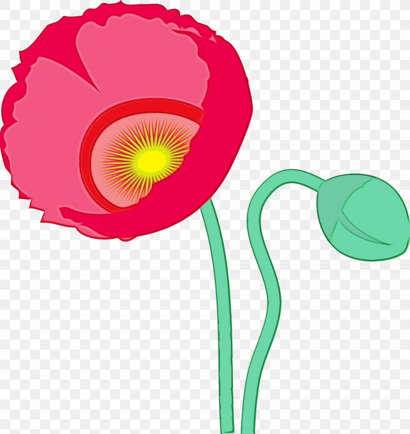 Plant Stem Cut Flowers Petal Flower Plants, PNG, 943x1000px, Red Poppy Flower, Biology, Cut Flowers, Flower, Paint Download Free