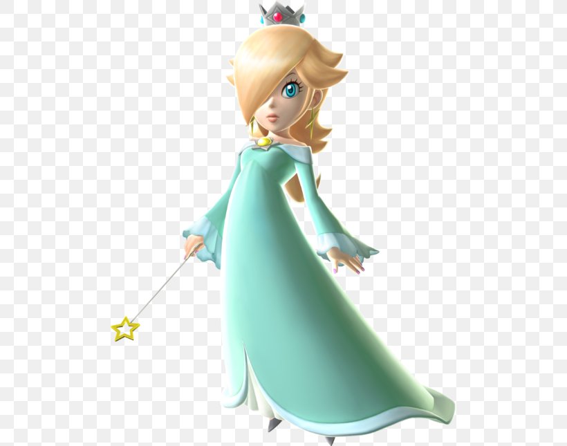 Super Mario Galaxy Rosalina Princess Peach Luigi, PNG, 500x645px, Super Mario Galaxy, Bowser, Doll, Fairy, Fictional Character Download Free