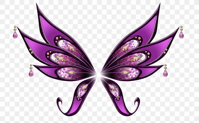 Butterfly Sirenix Mythix DeviantArt Purple, PNG, 3132x1944px, Butterfly, Art, Brush Footed Butterfly, Deviantart, Fairy Download Free