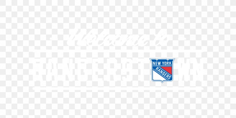 Logo Brand New York Rangers Font, PNG, 1000x500px, Logo, Area, Beanie, Blue, Brand Download Free