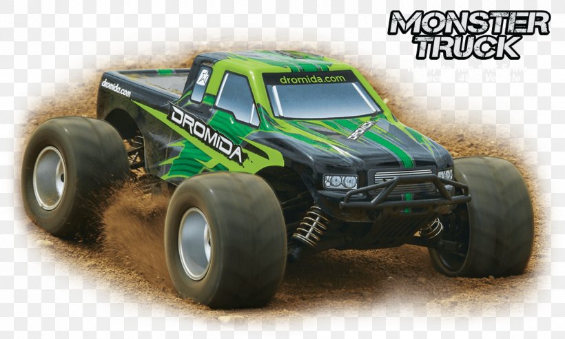 Radio-controlled Car Monster Truck Tire Dromida 1:18 Scale Rtr Remote Control Rc Car, PNG, 1200x720px, Radiocontrolled Car, Auto Racing, Automotive Exterior, Automotive Tire, Automotive Wheel System Download Free