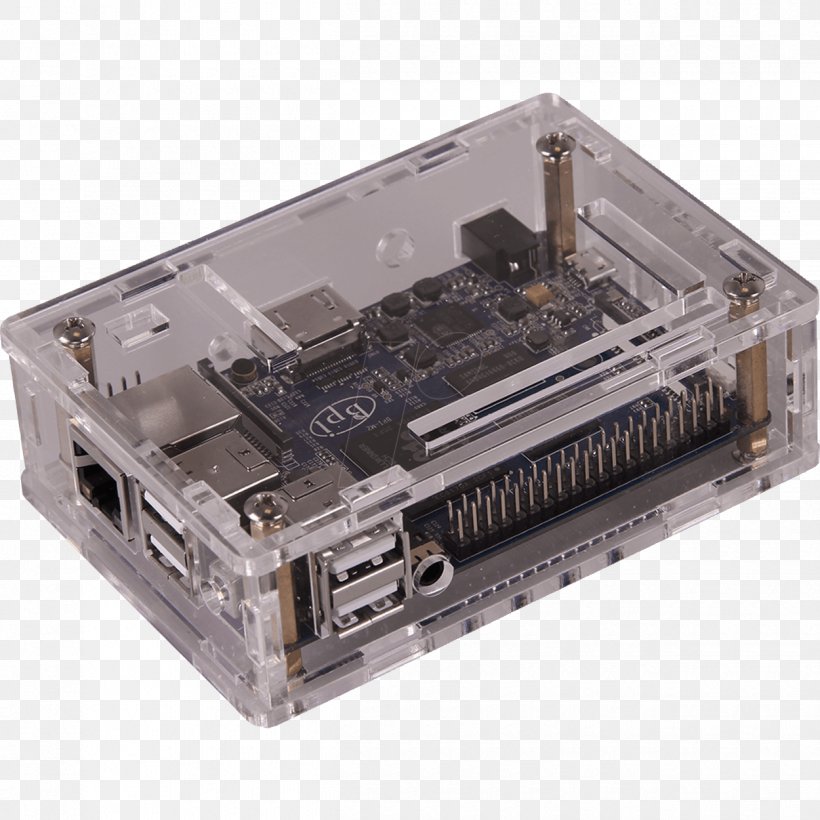 Computer Hardware Computer Cases & Housings Microcontroller Electronics Banana Pi, PNG, 1250x1250px, Computer Hardware, Banana Pi, Computer, Computer Cases Housings, Computer Component Download Free