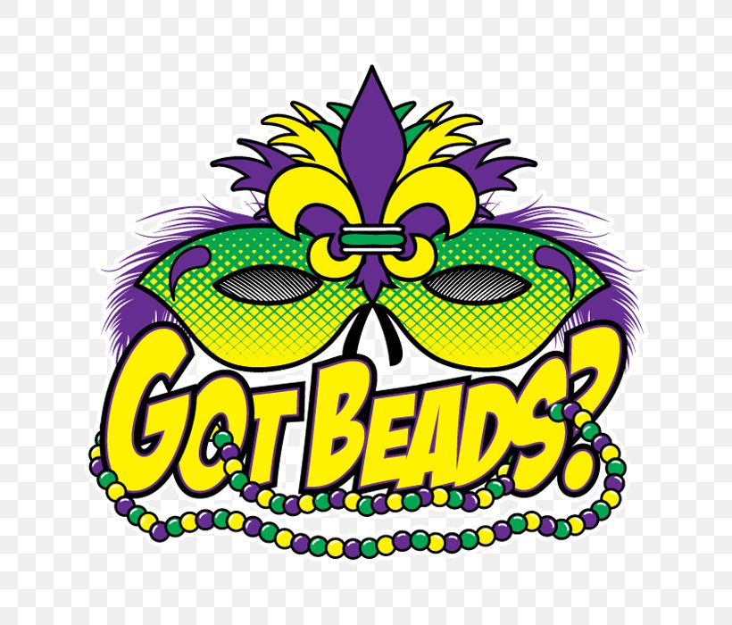 mardi gras beads clip art