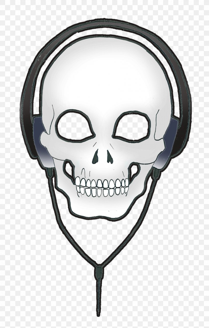 Skull Desktop Wallpaper Headphones Jaw Computer, PNG, 900x1412px, Skull, Audio, Audio Equipment, Bone, Computer Download Free