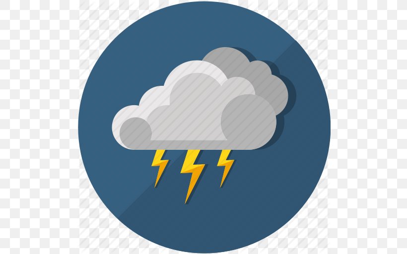Thunderstorm Rain Cloud Meteorology, PNG, 512x512px, Thunderstorm, Blue, Brand, Cloud, Hail Download Free