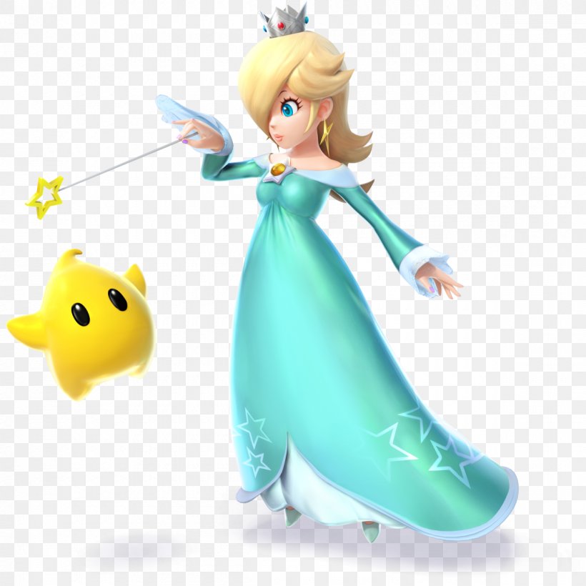 Super Smash Bros. For Nintendo 3DS And Wii U Rosalina Super Mario Bros.: The Lost Levels, PNG, 1200x1200px, Wii U, Doll, Fictional Character, Figurine, Luma Download Free