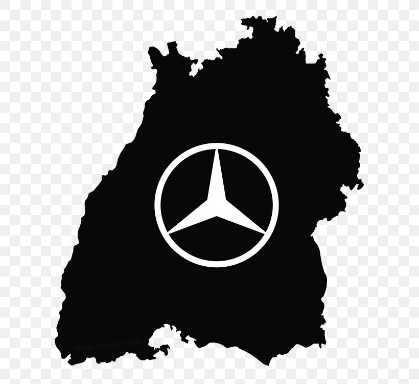 Baden-Württemberg Car Mercedes-Benz Vector Graphics Clip Art, PNG, 750x750px, Car, Black And White, Brand, Business, Germany Download Free