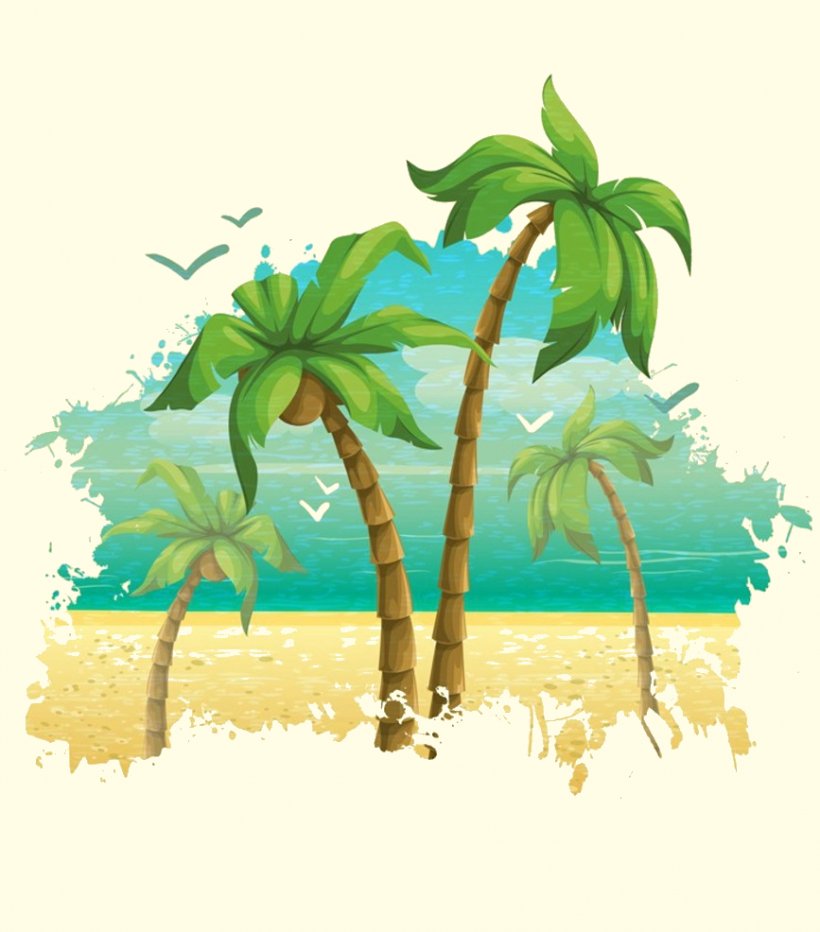 Beach Arecaceae Sea Tree, PNG, 867x986px, Beach, Arecaceae, Arecales, Art, Autumn Download Free
