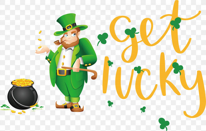 Get Lucky Saint Patrick Patricks Day, PNG, 3255x2080px, Get Lucky, Cartoon, Drawing, Patricks Day, Saint Patrick Download Free