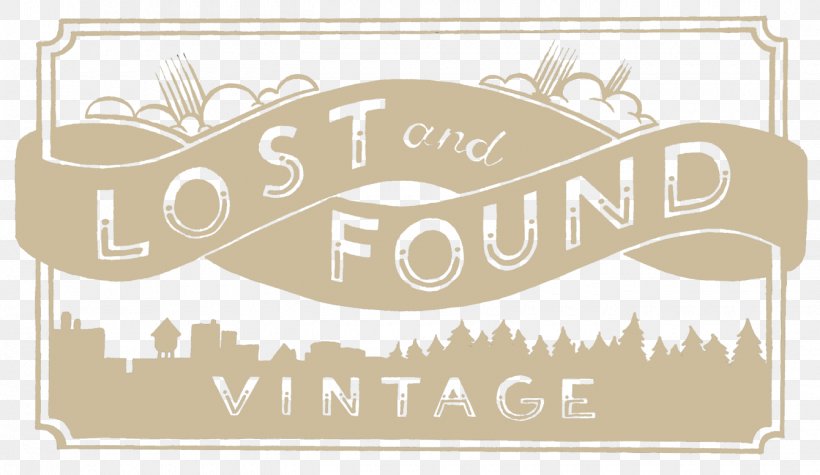 Lost And Found Vintage Logo Paper Label, PNG, 1340x777px, Logo, Border, Brand, Buk Missile System, Copyright Download Free