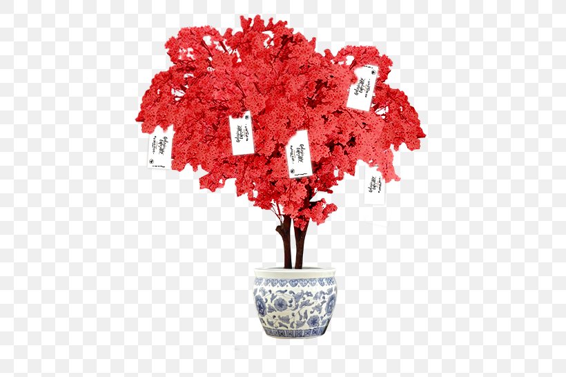 Red Envelope Chinese New Year New Year Tree Chinese Calendar, PNG, 567x546px, Red Envelope, Artificial Flower, Chinese Calendar, Chinese New Year, Cut Flowers Download Free
