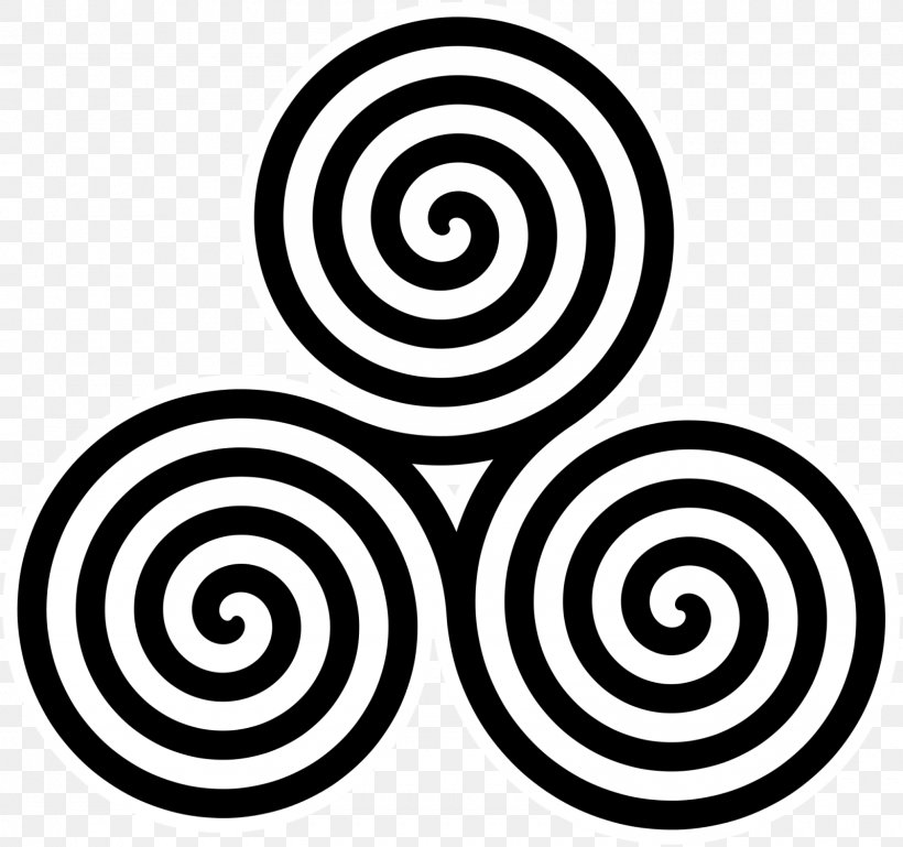 Triskelion Archimedean Spiral Symbol Celts, PNG, 1600x1502px, Triskelion, Archimedean Spiral, Area, Black And White, Celtic Art Download Free