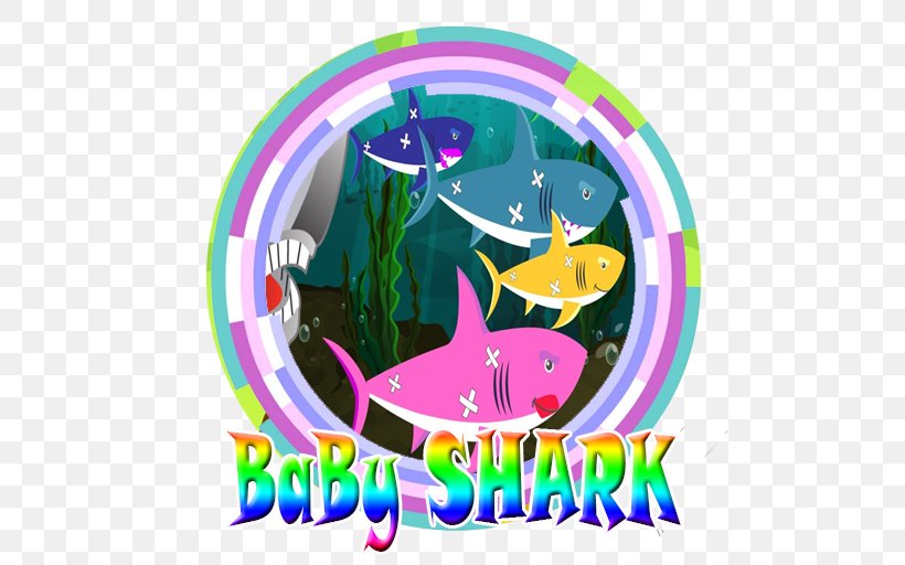 Baby Shark Fart Sounds Song Bird Sounds, PNG, 512x512px, Shark, Android, Area, Art, Baby Shark Download Free