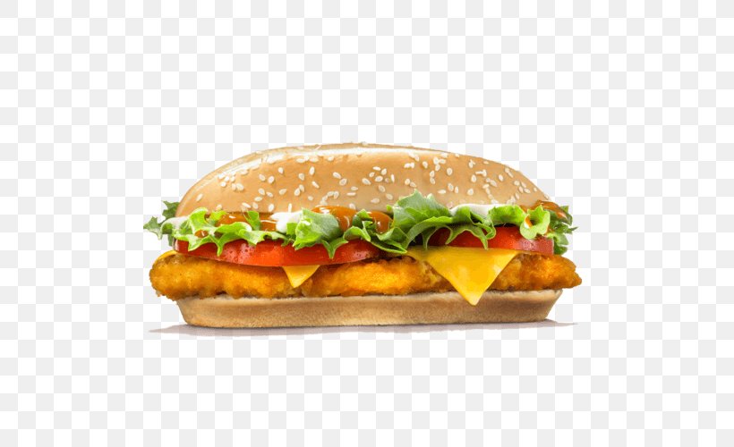 Cheeseburger Hamburger Chicken Curry Big King Burger King, PNG, 500x500px, Cheeseburger, American Food, Beef, Big King, Breakfast Sandwich Download Free