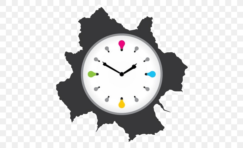 Clock Euclidean Vector Illustration, PNG, 500x500px, Clock, Alarm Clock, Chain, Home Accessories, Photography Download Free