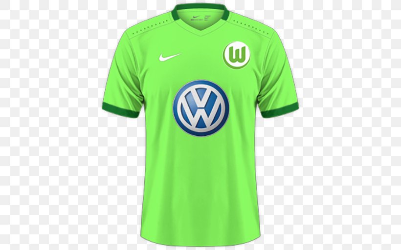 VfL-Stadion Am Elsterweg VfL Wolfsburg T-shirt Jersey Kit, PNG, 512x512px, Vflstadion Am Elsterweg, Active Shirt, Brand, Clothing, Football Download Free
