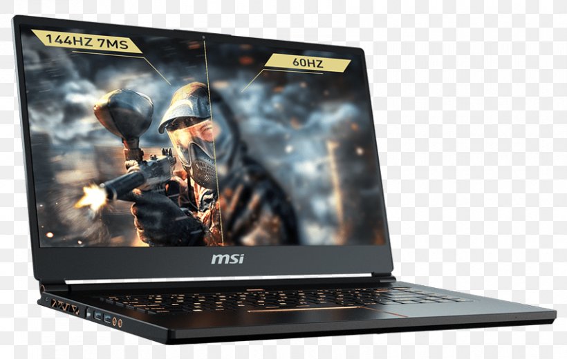 MSI GS65 Stealth THIN-050 15.6 Inch Intel Core I7-8750H 2.2GHz/ 16GB D Laptop, PNG, 850x540px, Laptop, Central Processing Unit, Coffee Lake, Computer, Computer Hardware Download Free