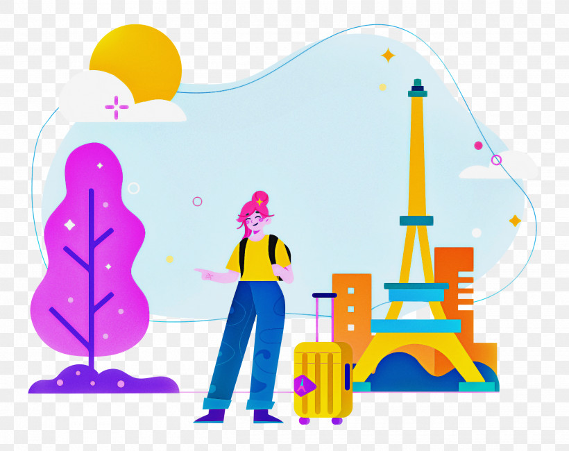 Paris Travel, PNG, 2500x1982px, Paris, Behavior, Cartoon, Human, Meter Download Free