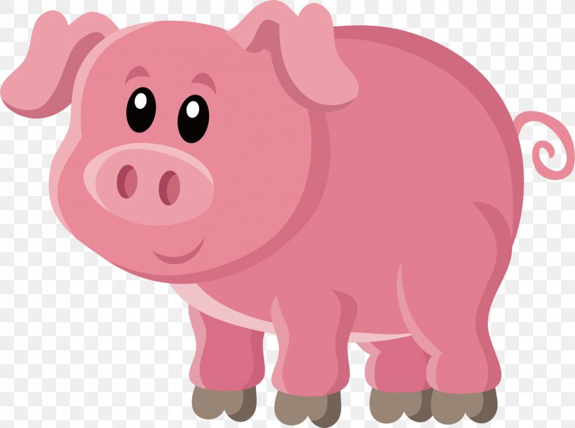 Pig Wilbur Clip Art, PNG, 1703x1270px, Pig, Cartoon, Designer, Display Resolution, Livestock Download Free