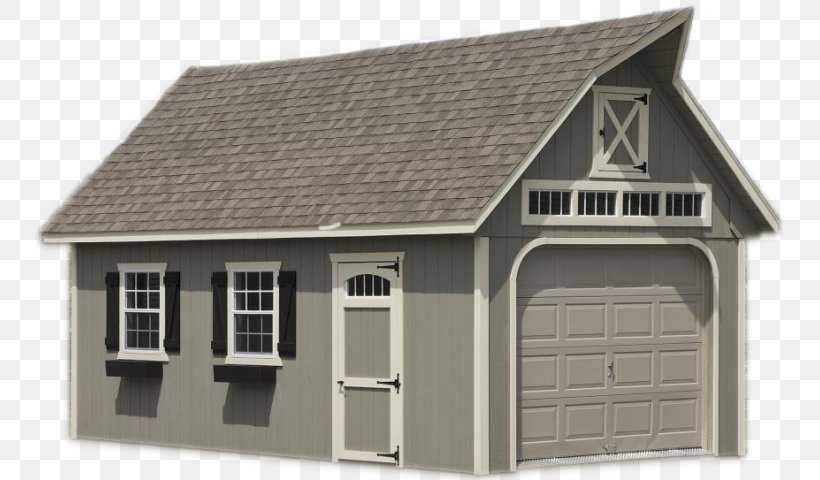 Car Garage Shed Window Roof Shingle, PNG, 750x480px, Car, Barn, Building, Cottage, Door Download Free