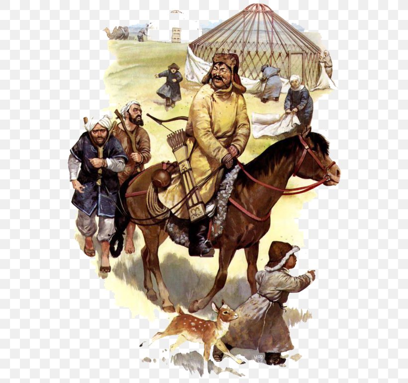 Mongolia Mongol Empire Golden Horde Middle Ages Mongols, PNG, 580x769px, Mongolia, Batu Khan, Chariot, Genghis Khan, Golden Horde Download Free