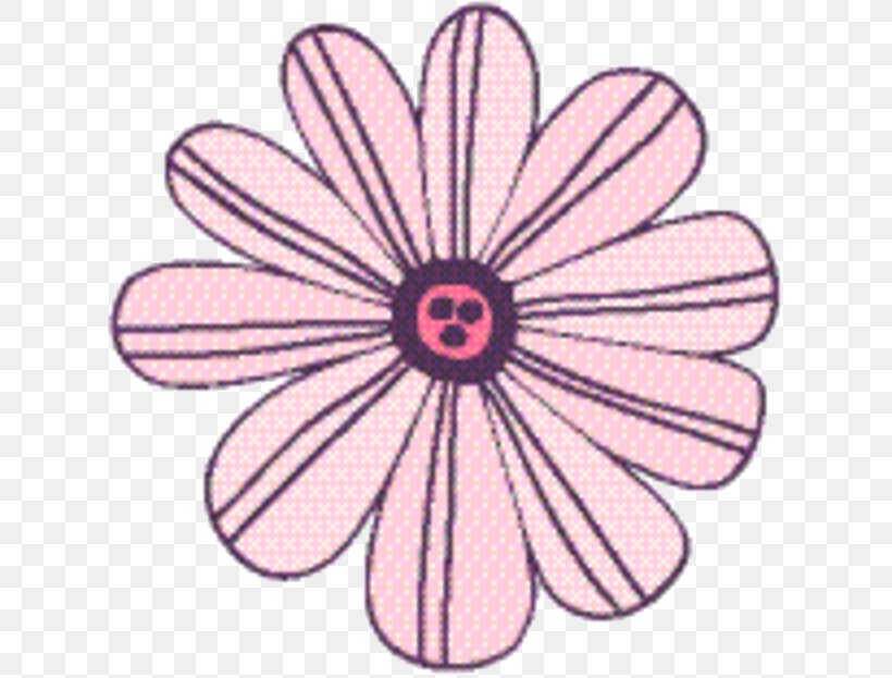 Pink Flower Cartoon, PNG, 634x623px, Usu, Banan, European Pear, Floral Design, Flower Download Free