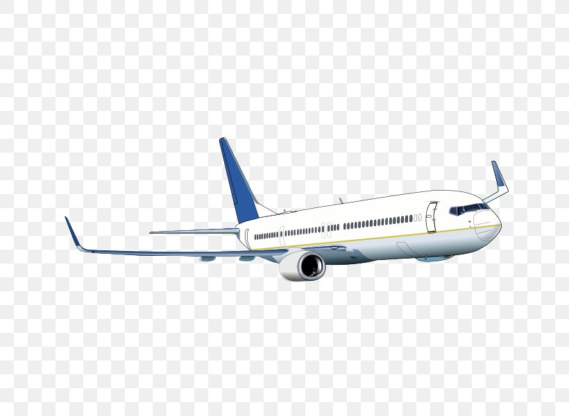 Airplane Boeing 737 Clip Art, PNG, 800x600px, Airplane, Aerospace Engineering, Aerospace Manufacturer, Air Travel, Airbus Download Free