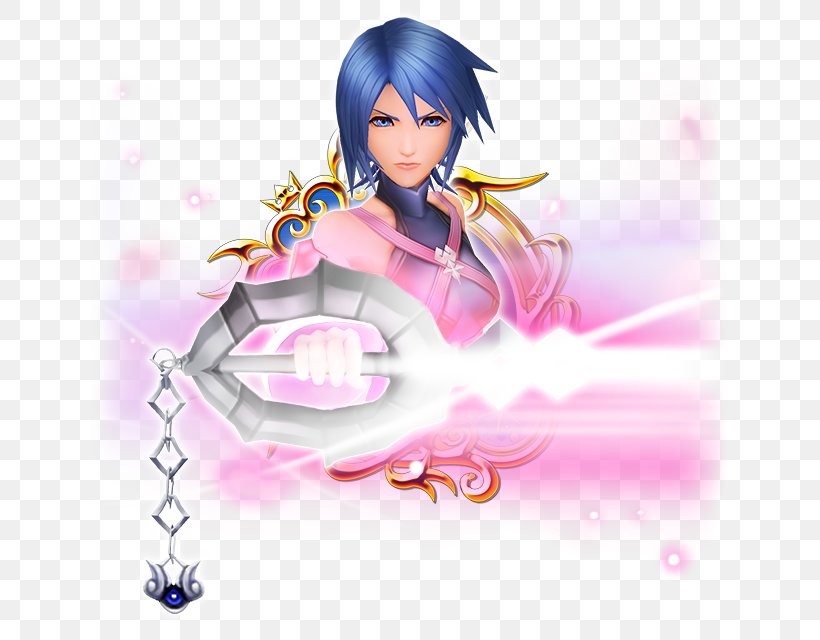 Kingdom Hearts χ Kingdom Hearts Birth By Sleep KINGDOM HEARTS Union χ[Cross] Sephiroth Aqua, PNG, 640x640px, Watercolor, Cartoon, Flower, Frame, Heart Download Free