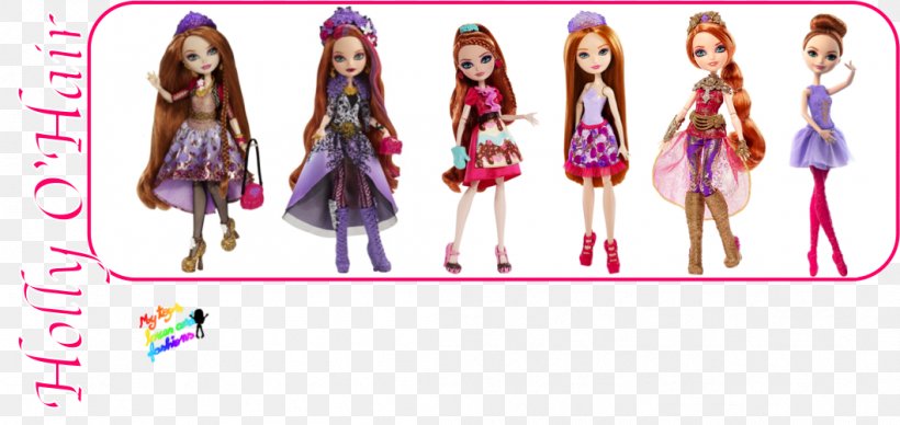 Barbie Doll Mattel Ever After High Holly O'Hair And Poppy O'Hair Toy, PNG, 1059x502px, Barbie, Cedar Wood, Doll, Dragon, Ever After High Download Free