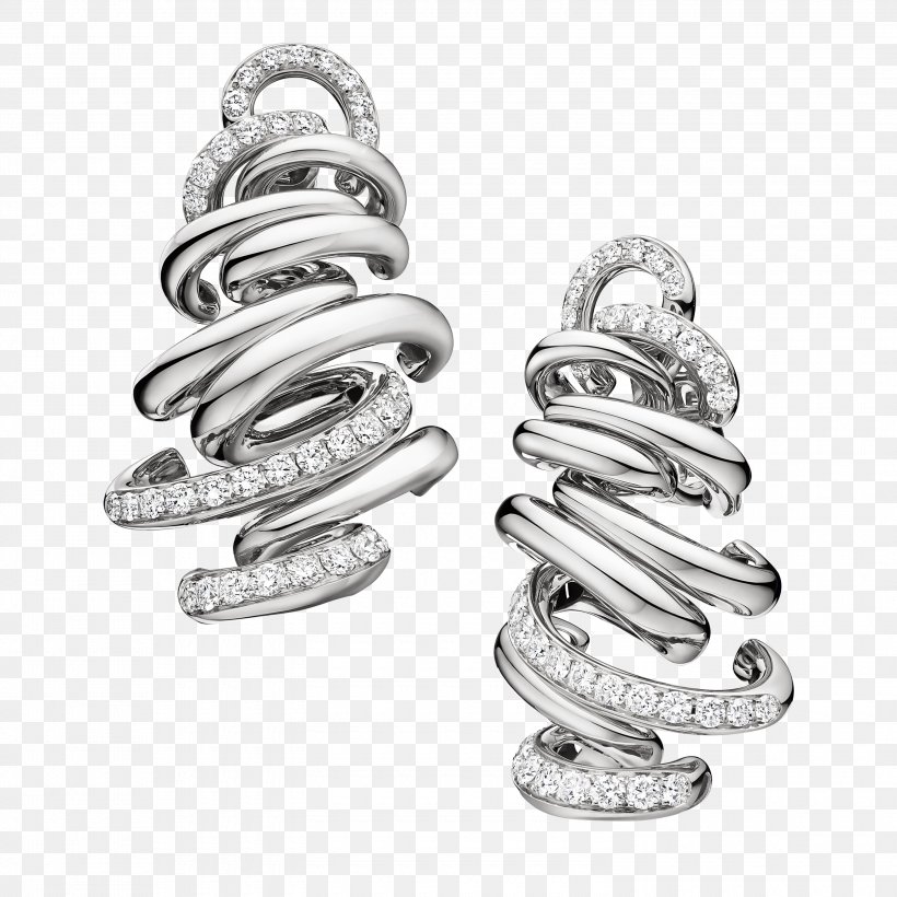 Earring Jewellery De Grisogono Gemstone, PNG, 3000x3000px, Earring, Black And White, Body Jewelry, Bracelet, Briolette Download Free